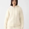 El cárdigan con cremallera Nuvola Cárdigan con cremallera de mohair El cárdigan con cremallera Nuvola Cárdigan con cremallera de mohair