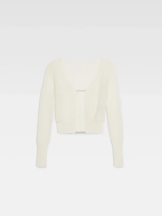 El cárdigan de Jacquemus Cárdigan con logotipo Fluffy Charm