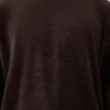 El jersey de manga larga Lino Jersey jacquard con el logotipo característico