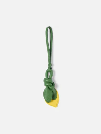 El limón Colgante para bolso con forma de limón anudado
