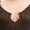 El minivestido Pralù Minivestido de manga larga con volantes El minivestido Pralù Minivestido de manga larga con volantes
