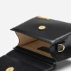 El nudo Chiquito Bolso de mano de cuero enrollado El nudo Chiquito Bolso de mano de cuero enrollado