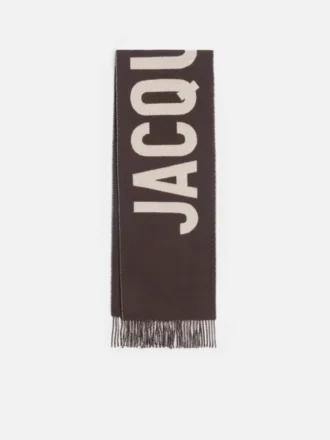 El pañuelo de Jacquemus Pañuelo con logotipo Fringe
