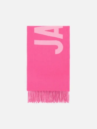 El pañuelo de Jacquemus Pañuelo con logotipo Fringe