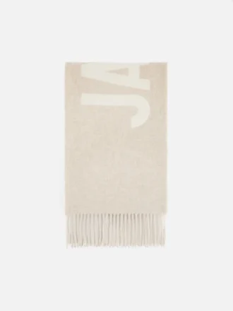 El pañuelo de Jacquemus Pañuelo con logotipo Fringe