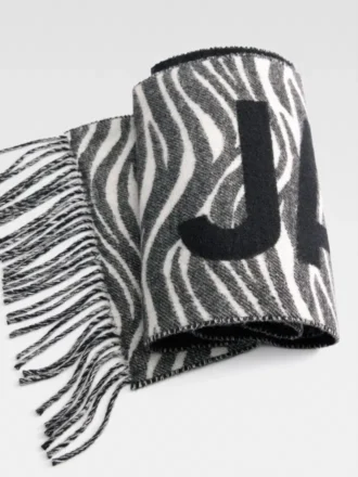 El pañuelo de Jacquemus Pañuelo con logotipo Fringe