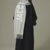 El pañuelo de Jacquemus Pañuelo con logotipo Fringe