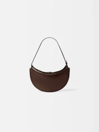 El pequeño bolso de hombro plegado Ovalo Small