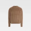 El suéter Nuvola Suéter de cuello redondo de mohair El suéter Nuvola Suéter de cuello redondo de mohair