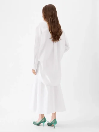 El vestido camisero Ovalo Vestido camisero oversize