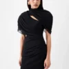 El vestido Castagna Vestido mini drapeado El vestido Castagna Vestido mini drapeado