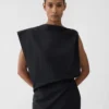 El vestido Drap Vestido recto asimétrico