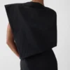 El vestido Drap Vestido recto asimétrico