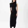 El vestido Drapeado Vestido midi drapeado El vestido Drapeado Vestido midi drapeado