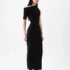 El vestido Drapeado Vestido midi drapeado El vestido Drapeado Vestido midi drapeado