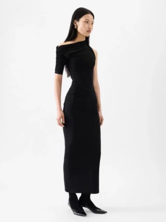 El vestido Drapeado Vestido midi drapeado El vestido Drapeado Vestido midi drapeado