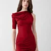 El vestido Drapeado Vestido midi drapeado El vestido Drapeado Vestido midi drapeado