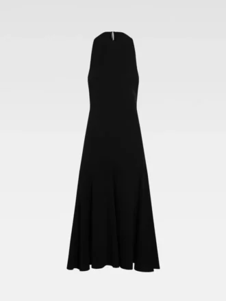 El vestido Favola Vestido acampanado con cuello halter