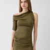 El vestido mini Drapeado Vestido mini drapeado El vestido mini Drapeado Vestido mini drapeado