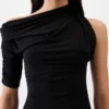 El vestido mini Drapeado Vestido mini drapeado El vestido mini Drapeado Vestido mini drapeado
