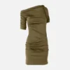 El vestido mini Drapeado Vestido mini drapeado El vestido mini Drapeado Vestido mini drapeado