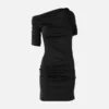 El vestido mini Drapeado Vestido mini drapeado El vestido mini Drapeado Vestido mini drapeado