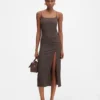 El vestido Notte Vestido con logotipo charm