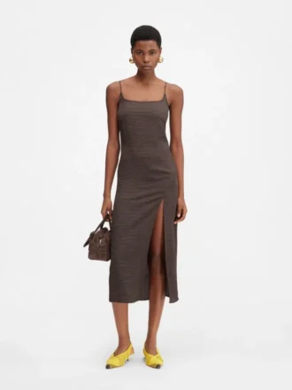 El vestido Notte Vestido con logotipo charm El vestido Notte Vestido con logotipo charm