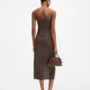 El vestido Notte Vestido con logotipo charm