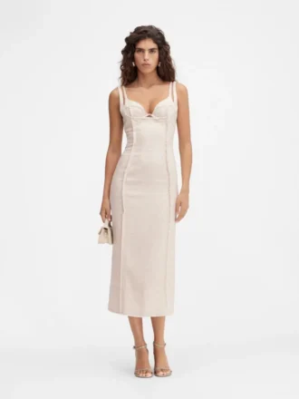 El vestido Valérie Vestido ajustado deshilachado El vestido Valérie Vestido ajustado deshilachado