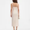 El vestido Valérie Vestido ajustado deshilachado