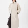 Gabardina Trapezi Gabardina holgada Gabardina Trapezi Gabardina holgada