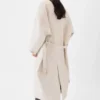 Gabardina Trapezi Gabardina holgada Gabardina Trapezi Gabardina holgada