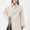 Gabardina Trapezi Gabardina holgada Gabardina Trapezi Gabardina holgada
