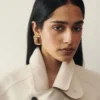 Gabardina Trapezi Gabardina holgada Gabardina Trapezi Gabardina holgada