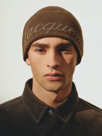 Gorro Atelier Gorro con logotipo Jacquard