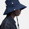 Gorro de denim de-Nîmes Gorro cosido Gorro de denim de-Nîmes Gorro cosido