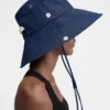 Gorro de denim de-Nîmes Gorro cosido Gorro de denim de-Nîmes Gorro cosido