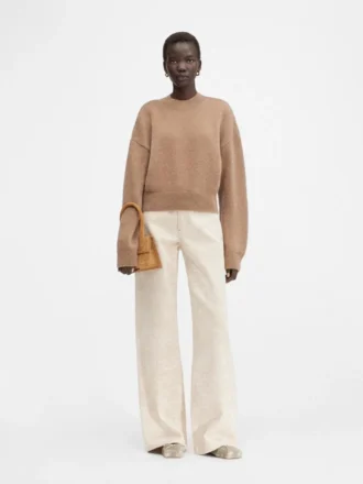 Jersey de punto con logotipo Jacquard de Jacquemus