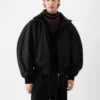 La bomber Aero Bomber con cuello alto