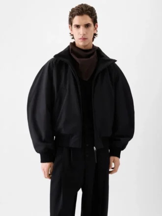 La bomber Aero Bomber con cuello alto