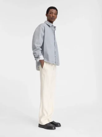 La camisa Boulanger Sobrecamisa de denim abullonada