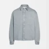 La camisa Boulanger Sobrecamisa de denim abullonada