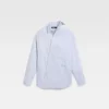 La camisa Cuadro Camisa asimétrica
