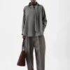 La camisa de hombre Camisa oversize
