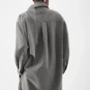 La camisa de hombre Camisa oversize