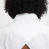 La camisa de traje Camisa ajustada sin espalda