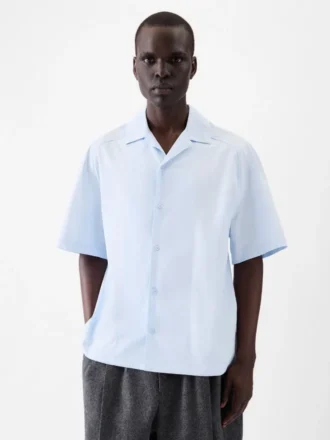 La camisa Fonccio Camisa de bolos con firma bordada