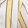 La camisa Jean Camisa de bolos a rayas