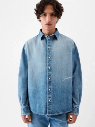 La camisa vaquera Simon de Nîmes Camisa vaquera recta